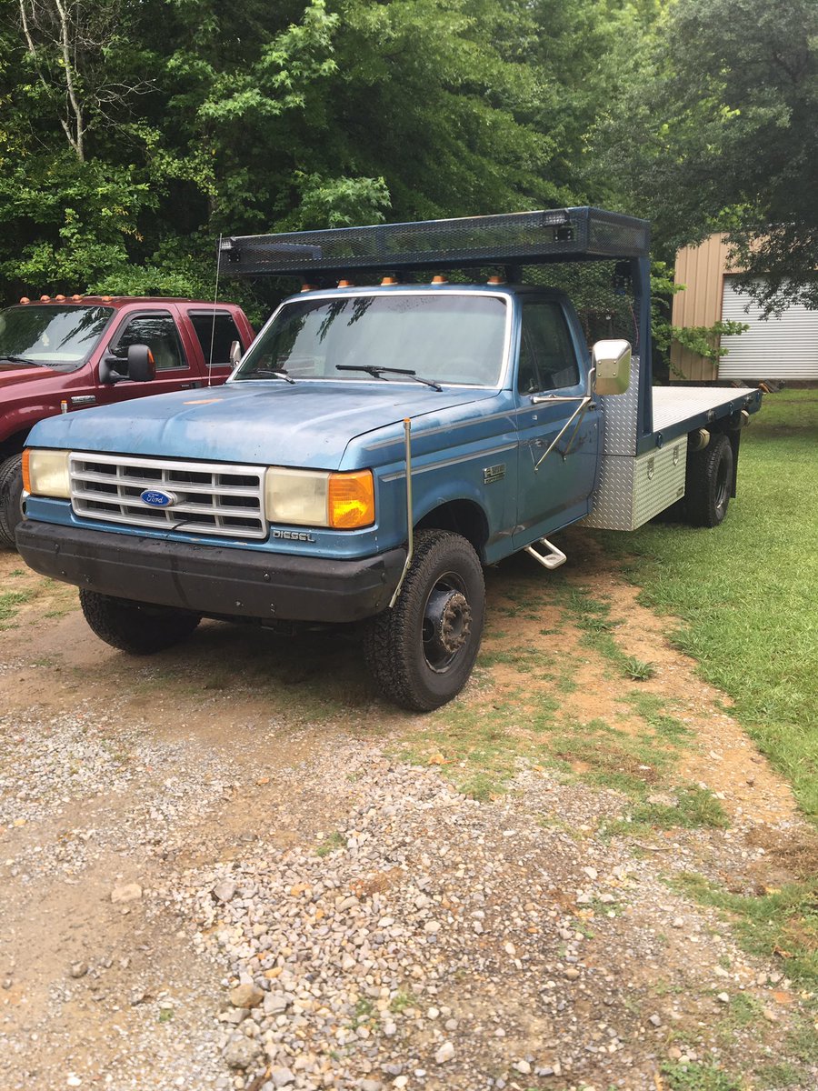 Ol Blue is finally back from the transmission shop. Got a full rebuild along with new heavy duty billet converter and stage one clutches. Drives and shifts much better now
