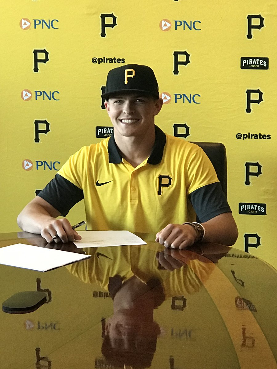 BREAKING NEWS: <a href="/Jase_bowen32/">Jase Bowen</a> has just signed a professional baseball contract with the <a href="/Pirates/">Pittsburgh Pirates</a>.