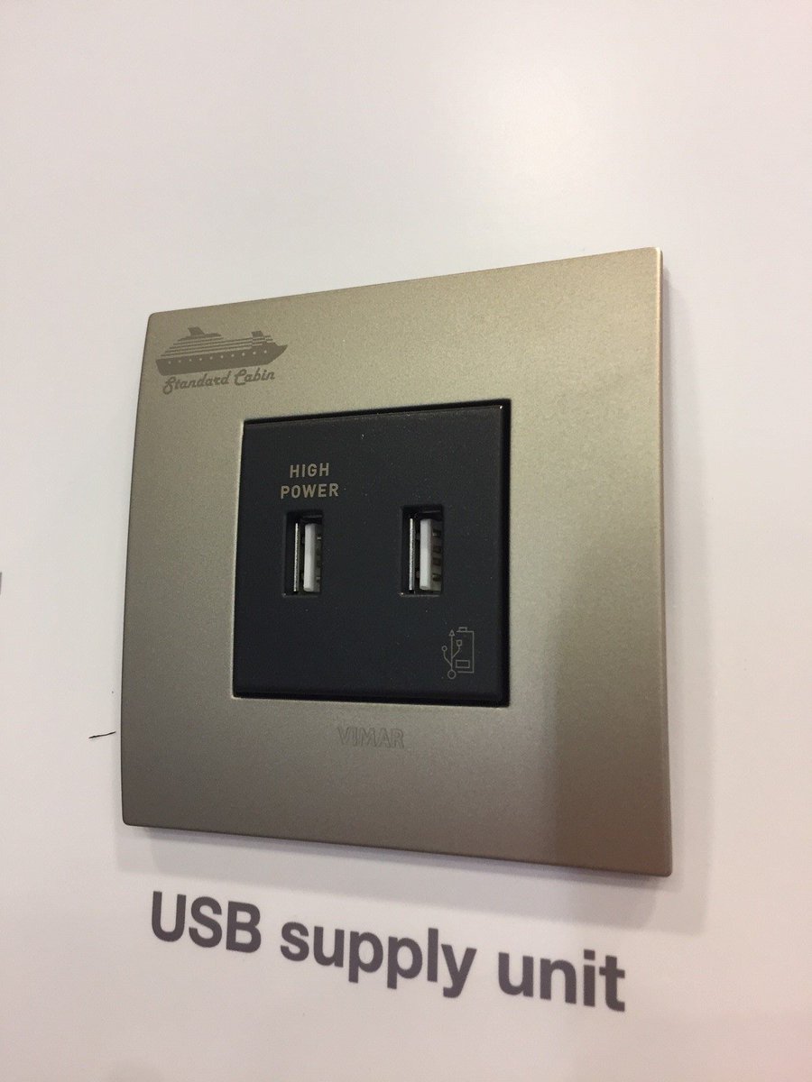 Imtra_Corp's tweet photo. IMTRA is attending Cruise Ship Interiors Expo in support of our partner Vimar. Come see the latest in decorative switching and design at # csie19 (Stand 126).
.
.
.
#imtra #tradeshow #vimar #switching #partnership https://t.co/RgYzPr6EiL
