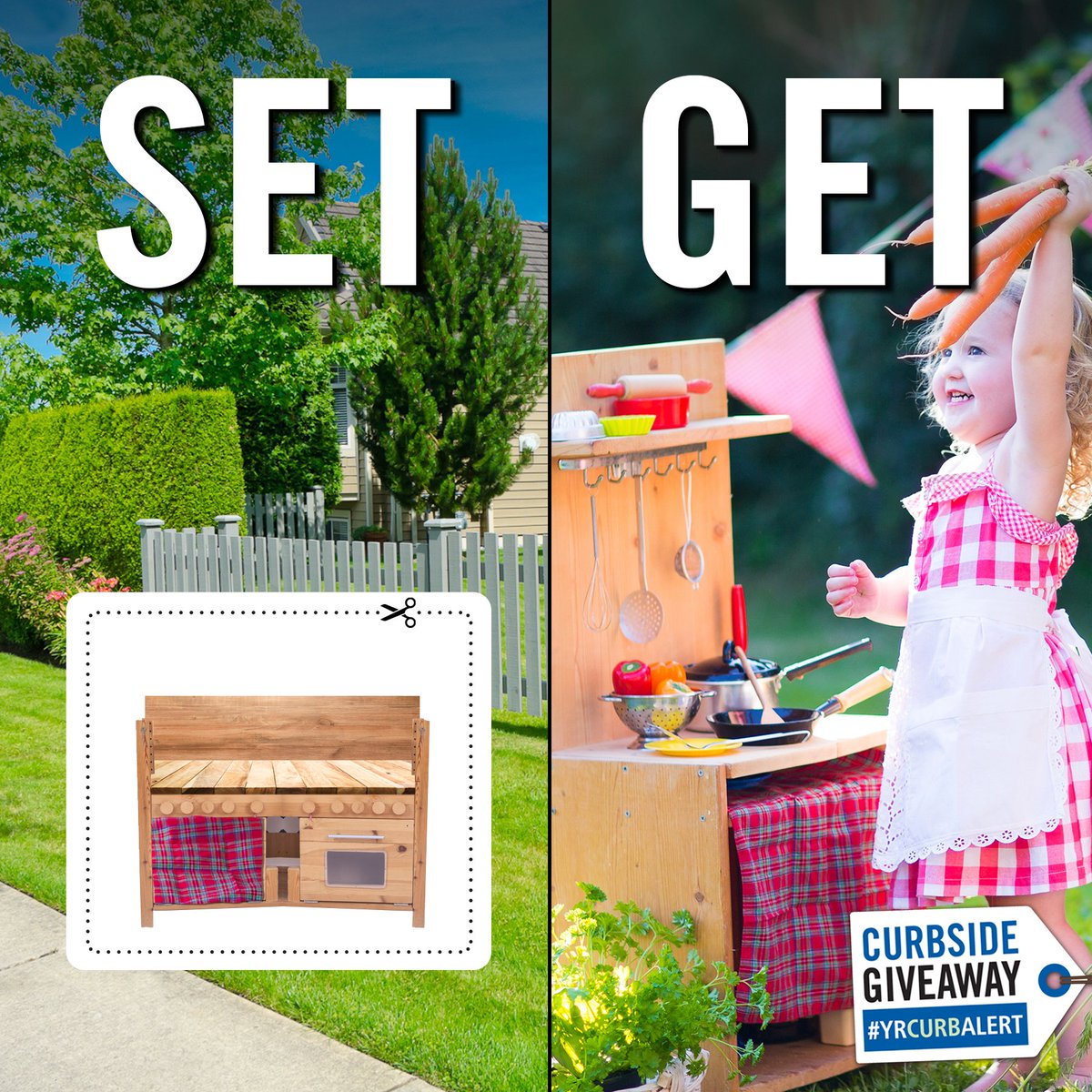 Get cookin' on clutter! ♻️ Find that perfect item for yourself or someone you care about. Set your stuff free and get stuff free on 🏷️ Curbside Giveaway Day on Sat., June 22, 7 a.m. - 5 p.m. You never know what you could find! 🙌 Learn more york.ca/yrcurbalert #yrcurbalert