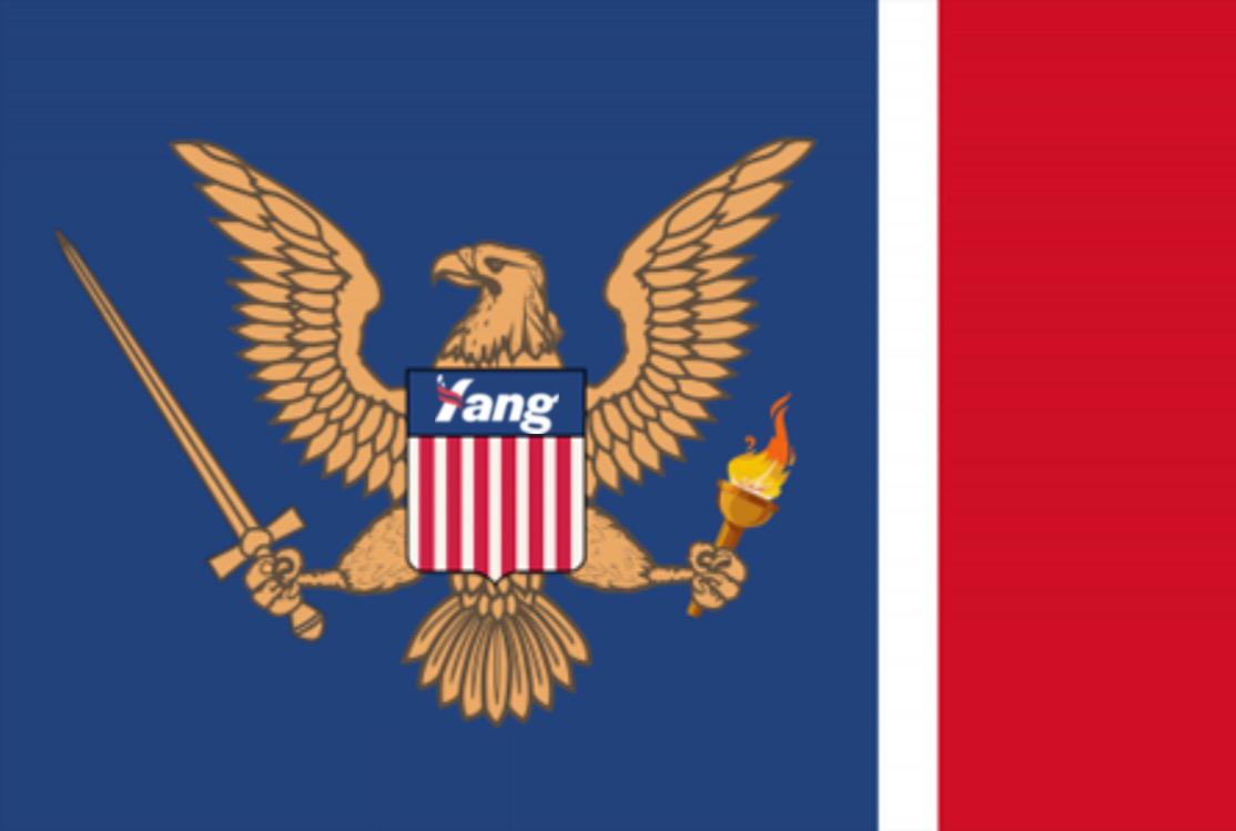 AndrewLongWang's tweet photo. @scottsantens Nothing expresses #NotLeftOrRightButForward better than an eagle. https://t.co/i8OqNod27z
