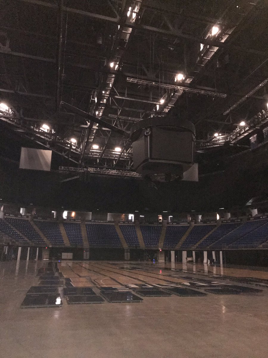 UNTConcessions's tweet photo. Post educational sessions at the @NACC_Conference we were able to take a tour of the Bryce @JordanCenter courtesy of the Penn State staff. It’s an awesome facility! https://t.co/0lROYmFnCc