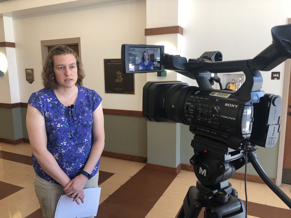 VladimirAvina's tweet image. The Klipsch School of Electrical and Computer Engineering at @NMSU is a recipient of the #MSEIP grant. We’re putting together a video for a @usedgov project directors meeting explaining “what the MSEIP grant has meant to your institution“ #NMSUengineering