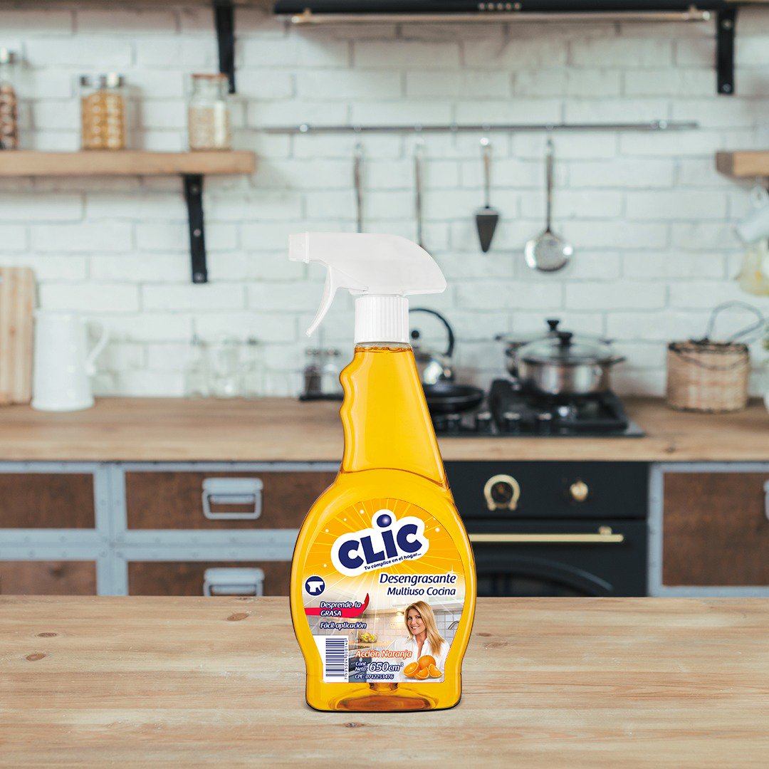 productosclic's tweet photo. Mantén tu cocina limpia y libre de grasa con nuestro #DesengrasanteMultiuso corta la grasa y arranca el sucio más profundo. #Clic #CalidadClic https://t.co/42zLa3uZRt