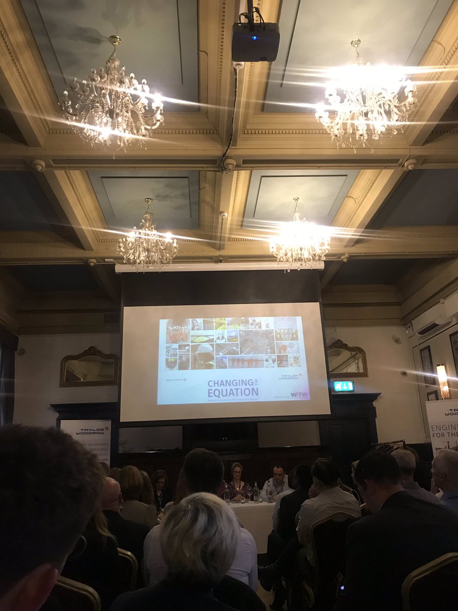 staceycutten1's tweet photo. Tonight I had the great pleasure of attending the “Changing The Equation” conference set up by Women in @TaylorWoodrow1. Fantastically organised event, definitely taking away some food for thought 🧠 #womeninconstruction #STEM #IWED https://t.co/lsVh6mzfOz