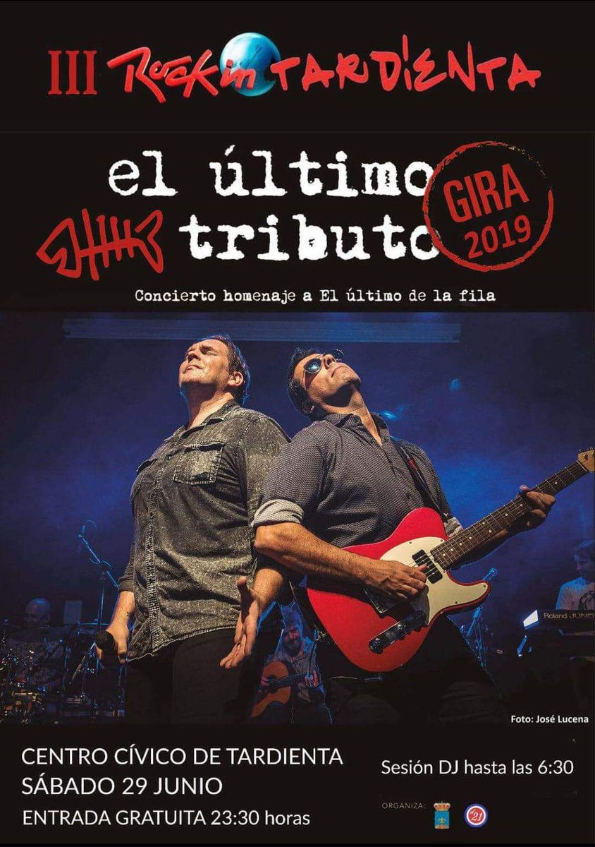 El próximo 29 de junio volvemos a la carga, con mas fuerza y ganas que nunca para recordar la banda sonora de nuestra vida, será en Tardienta (Huesca) y la entrada es GRATUITA, allí nos vemos!!!