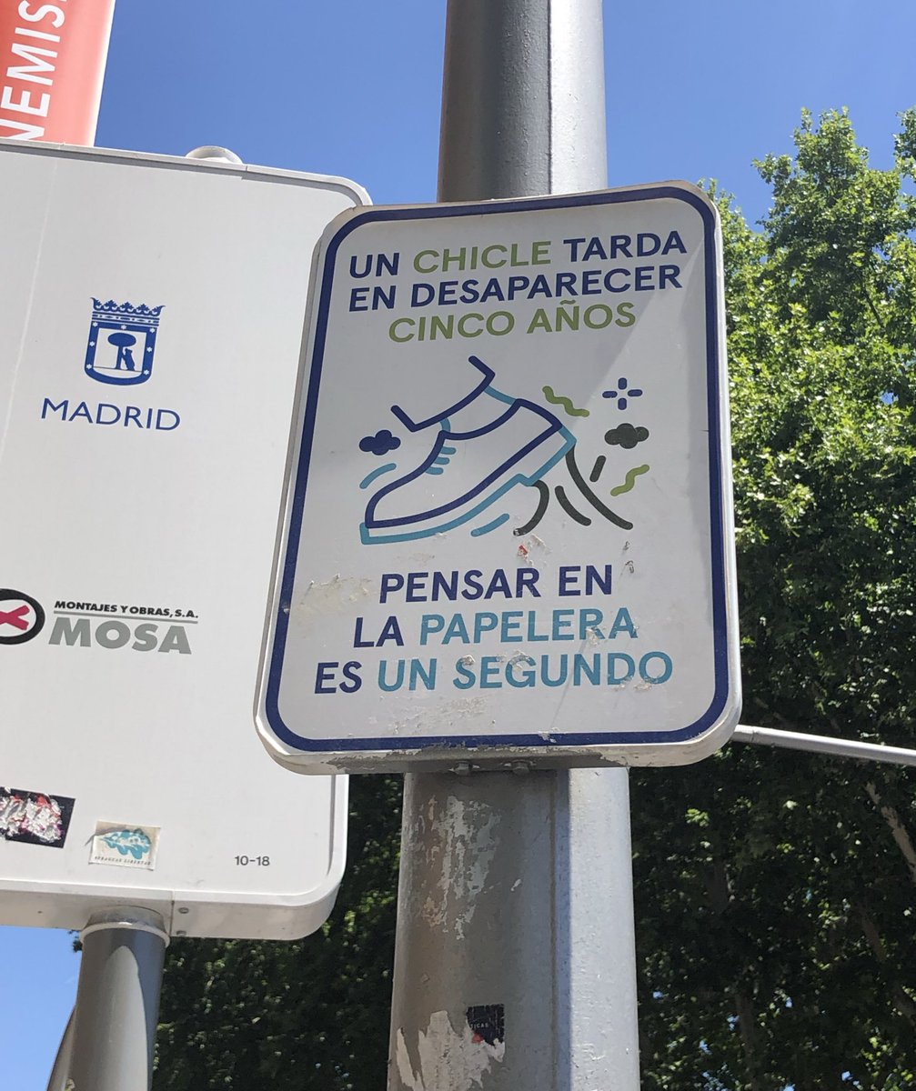 Quando um país se preocupa com o meio ambiente, de verdade. 🇪🇸
#Espana #Madrid