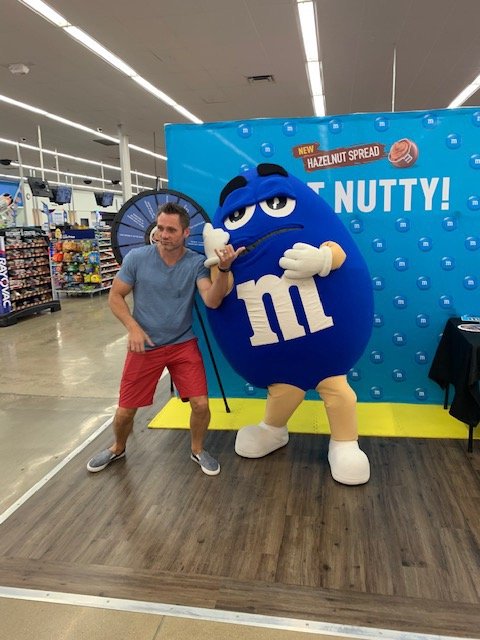 OneStoreAtATime's tweet image. Blue and Hazelnut M&amp;amp;Ms in #walmart2149 yesterday. #GetNutty