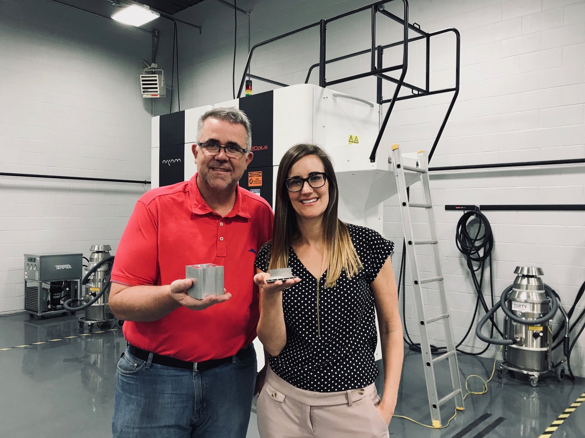 AdditiveReport's tweet photo. A manufacturer of rail and mining parts opened an #additivemanufacturing company, #TransMachineAdditive, to #3Dprint parts to better serve current customers. TMA prints parts on #Arcam #EBM machines. A good story. Read it at #AdditiveReport. #AM. #3DP. https://t.co/uzQpmfNUDv https://t.co/NZhnUwASn6