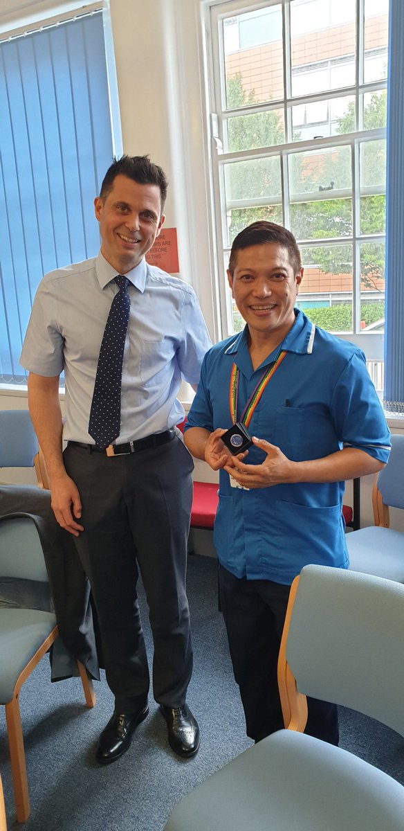 JulietPearce4's tweet photo. 3 amazing @UHSFT nurses got the CNO nursing excellence award today. Thank you @MRadford_DONi for coming to do this. #teamCNO @gailbyrneuhs @RosemaryChable @paulahead_UHS https://t.co/MBZ6H79crd