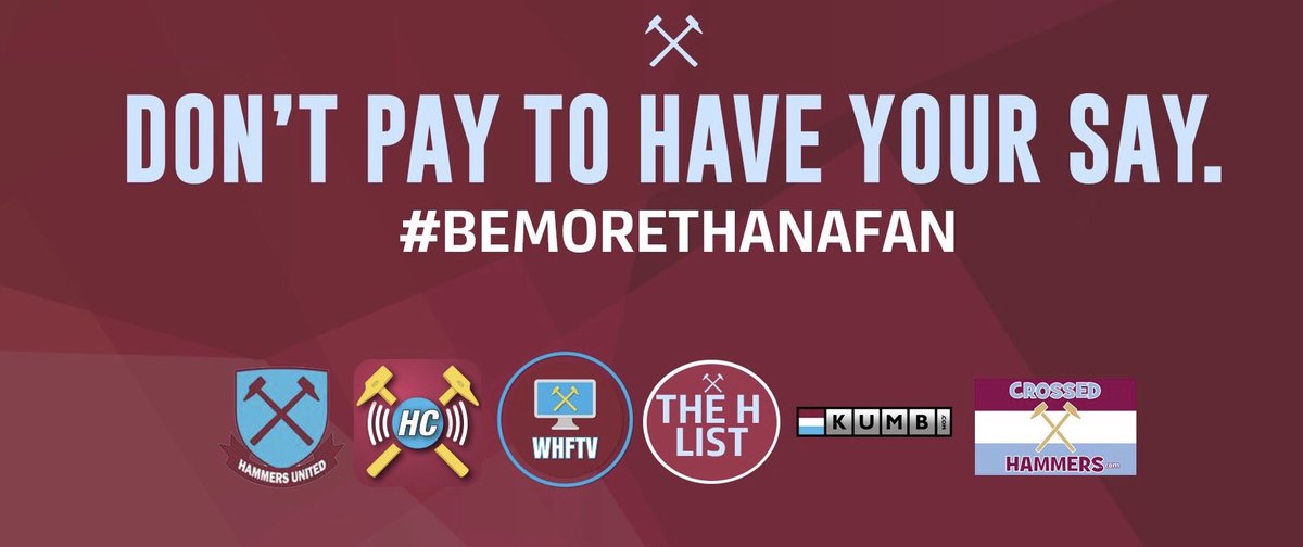 All opinions are equal, all voices are free #bemorethanafan