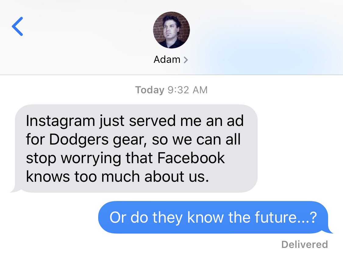 The algorithms know all.