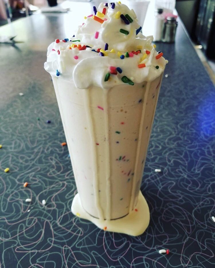LakeEffectDiner's tweet photo. Happy Wednesday everyone come into today for a nice haddock sandwich and our new rainbow milkshake! 🔥🔥 https://t.co/8HoraV3kF7