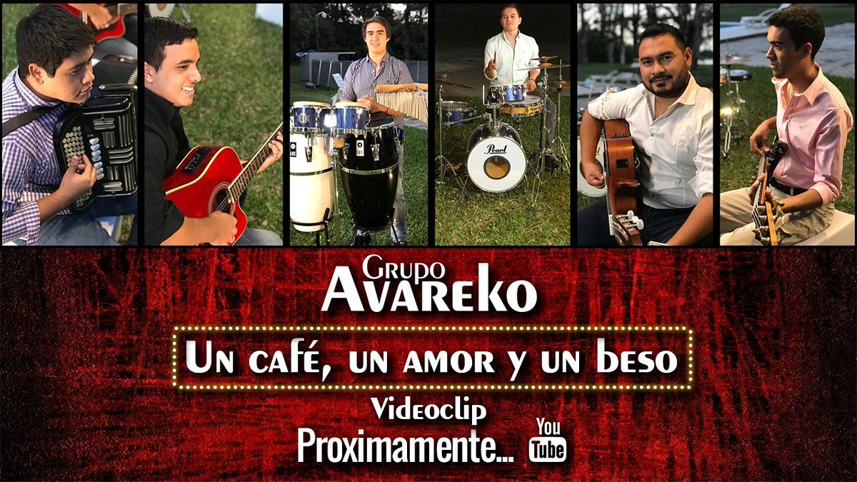 avareko's tweet photo. Se viene el  vídeoclip de otra gran obra incluida en el disco!!!
#UnCafeUnAmorYUnBeso
#Avareko #chamame https://t.co/1hM7V5OBwx