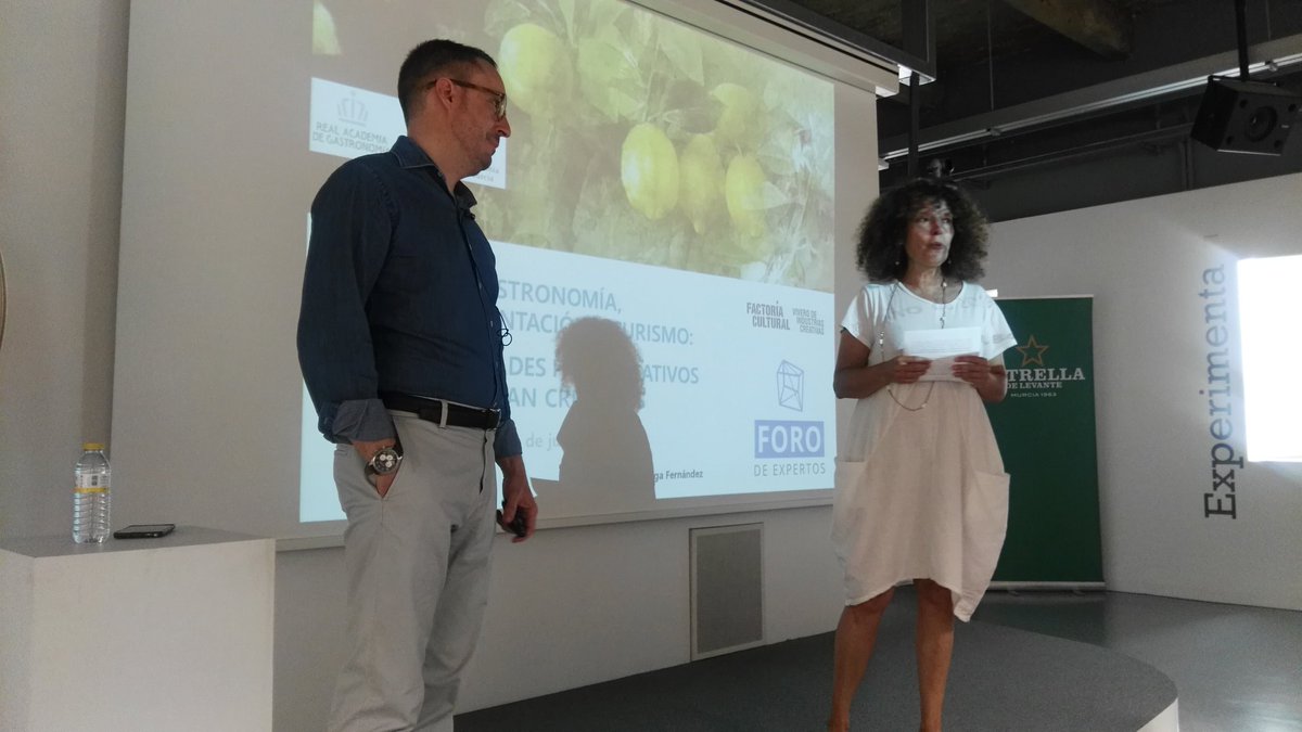 Conoces la existencia de la Academia de gastronomia de Murcia? AGRM esta tarde en @factoriarmurcia <a href="/infoRMurcia/">Instituto de Fomento</a>