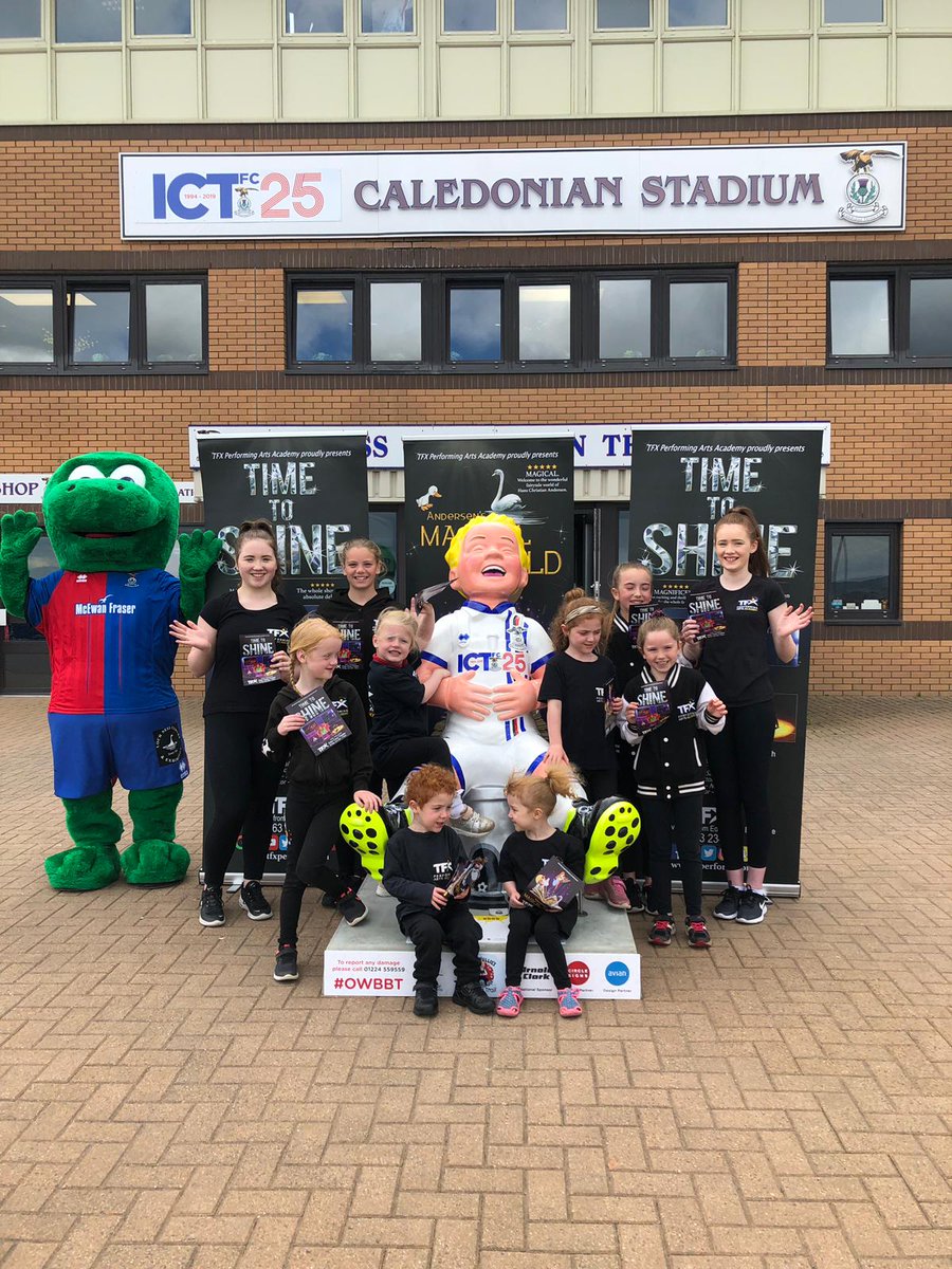 Lionel Nessie was in great for when he got a visit from <a href="/T_F_X/">TFX Performing Arts</a> and he has his tickets to see their shows Time to Shine and Andersens Magical World at Eden Court on June 30

They are selling quickly, so make sure you get them from 01463 234234

To win a pair, simply retweet this!