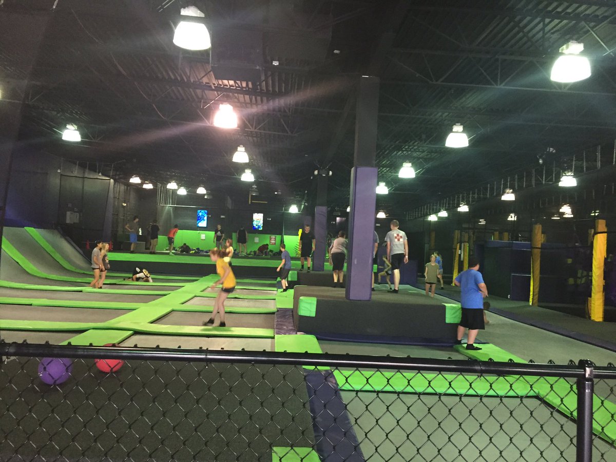 ajberry3's tweet photo. #SummerPE fun @GetAirSports #PantherPride https://t.co/DsjR35v5FX