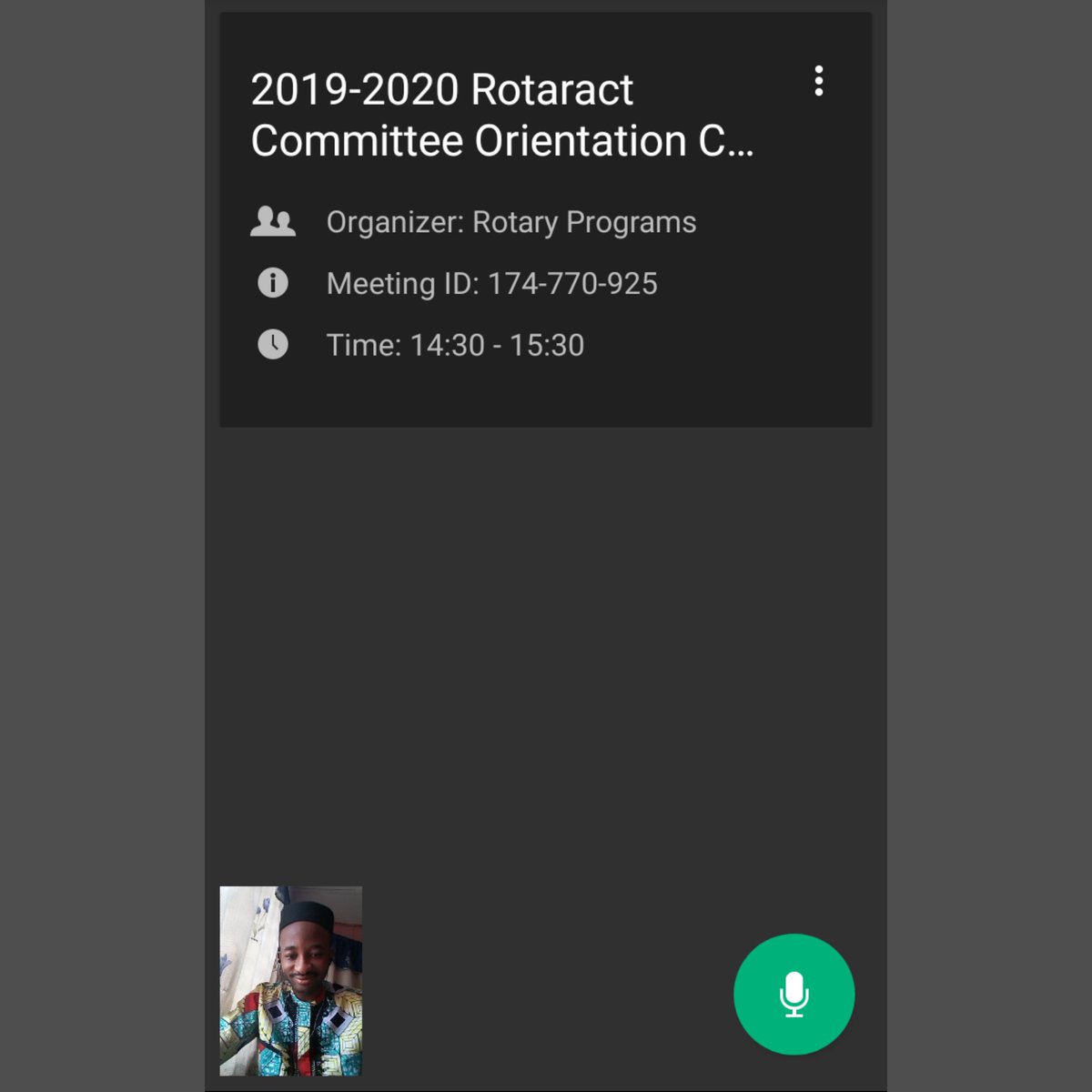 clementowums's tweet photo. I felt a fresh wave of inspiration this evening, at our @Rotary International @rotaract Committee orientation.
2019-20 is for connecting...who is ready? #Rotaract #RACtalk https://t.co/hplbjdW4Mx