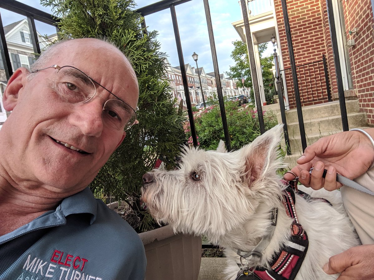 Our first contestant for this week's Ashburn Dog O'The Week...tentative Max!