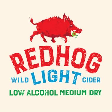 Redhog Wild Cider - Sparkling Medium Dry, Sparkling Berry Fruit, Low Alcohol Medium Dry, Low Alcohol Berry Fruit #RedhogWildCider #Redhog