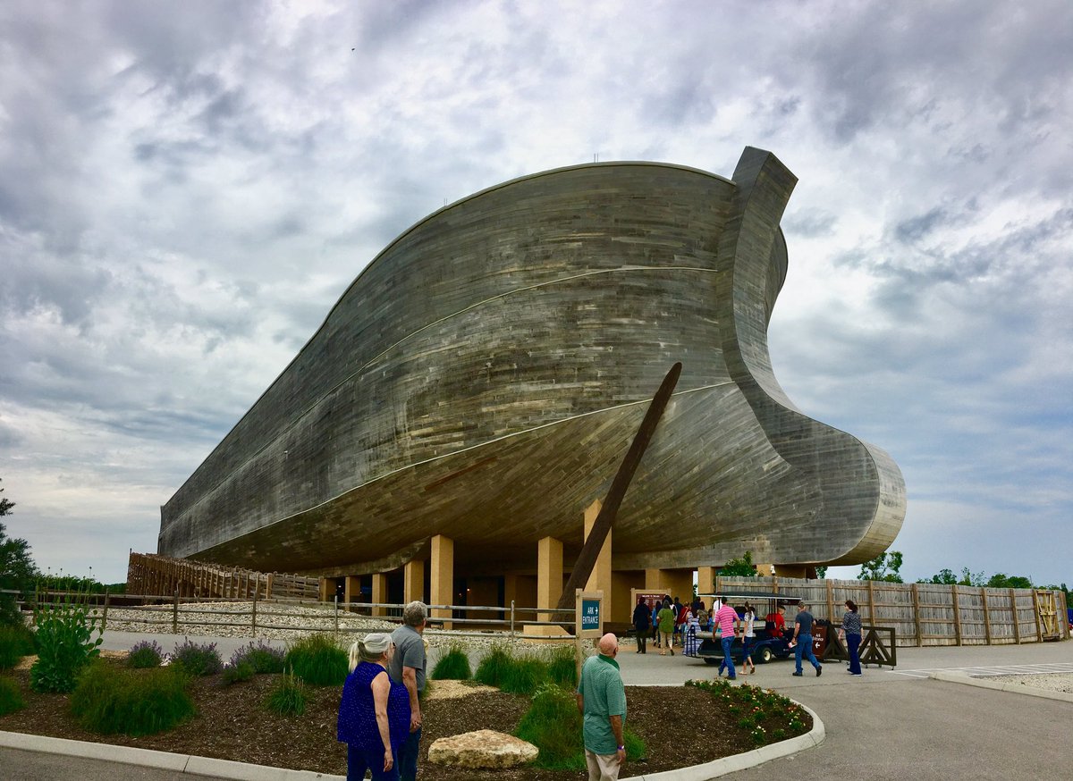 MSU_Architect's tweet image. Visiting the Ark Encounter in Williamstown, KY.