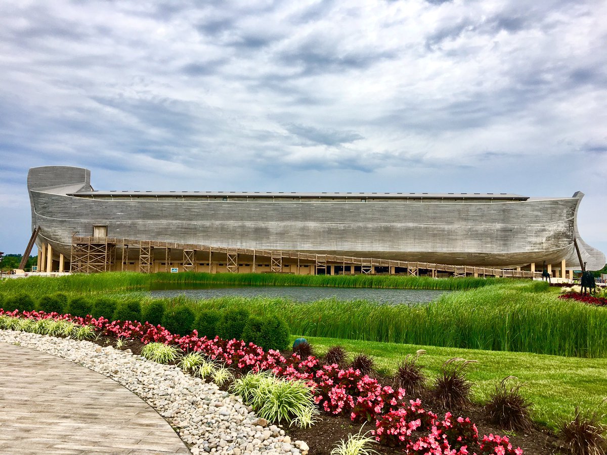 MSU_Architect's tweet image. Visiting the Ark Encounter in Williamstown, KY.