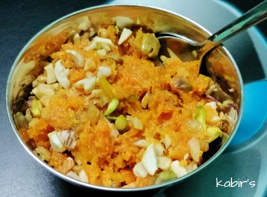 53. Gajar Ka Halwa. I never liked this sweet dish until I prepared it at home!  It was really good!!   #GajarKaHalwa