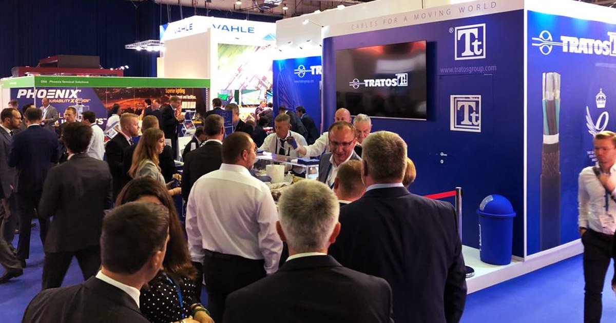 TratosGroup's tweet photo. Another great day at #TOCEurope in #Rotterdam is over. Take the last chance to meet us there tomorrow at stand C60. #PortSolutions #Ports #Genova #Reeling #ReelingCables #Cables #innovation @polli69 @bragagnimba @_JonSojo @TOCWorldwide https://t.co/LvBhfwFwkX
