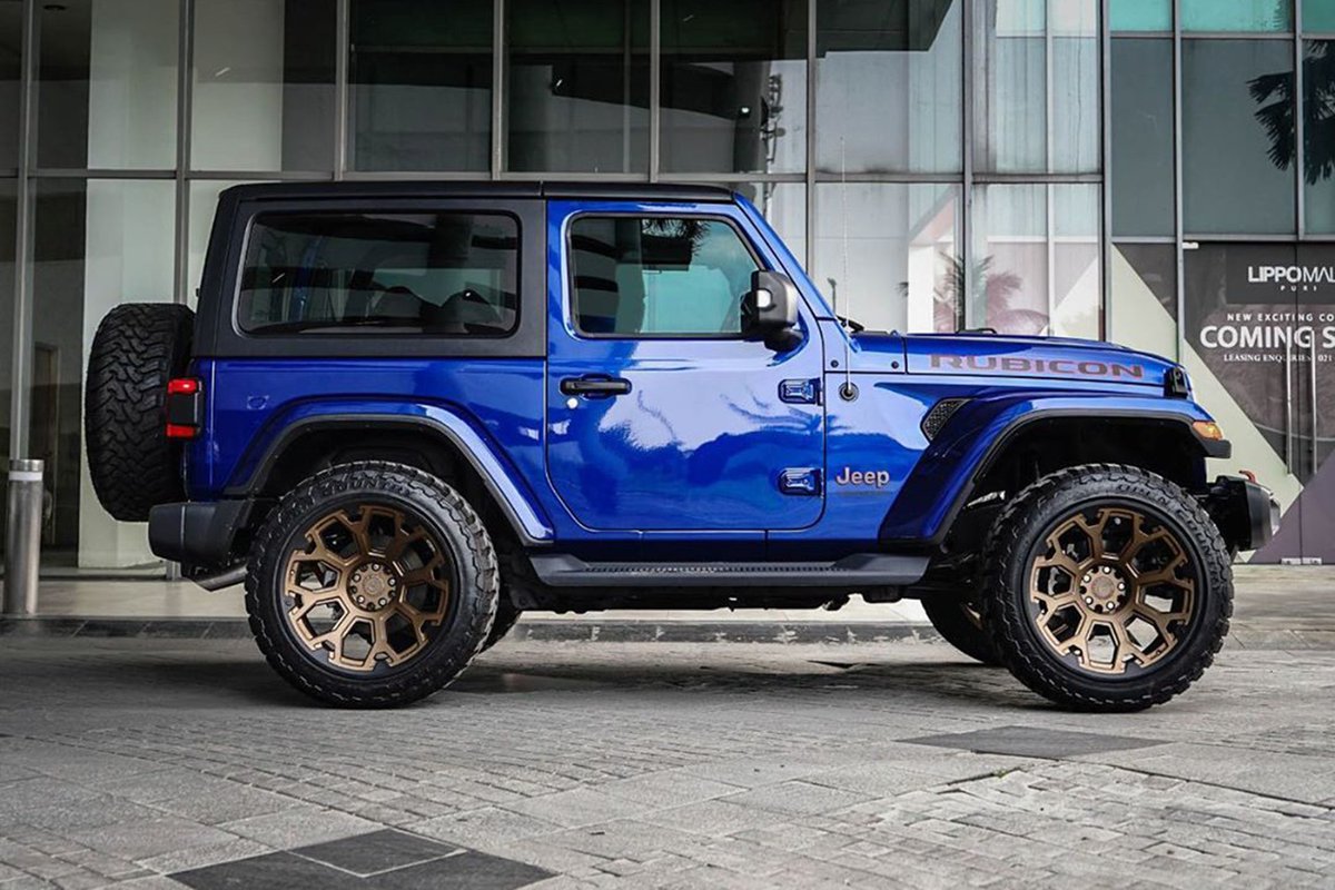 ForgiatoFlow's tweet photo. Jeep Wrangler Rubicon on Forgiato Flow Terra 002 Wheels 🌊 https://t.co/Dr2MdZC7IR