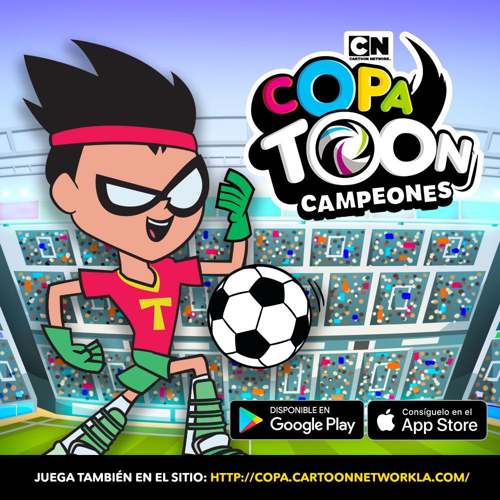 presentación pequeño Reafirmar Cartoon Network LA a Twitter: "¿Quieres convertirte en campeón? ⚽️  ¡Descárgate este juego, gratis! . Google Play: https://t.co/yXbD5fl5eR… App  Store: https://t.co/4d6t7HaYUu… . #juego #juegos #futbol #campeones #  cartoonnetworkla https://t.co ...