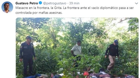 MargaritaRepo's tweet photo. ¡Vuelve y juega!  Gustavo Petro utiliza foto de un accidente de tránsito, para incendiar al país. MIENTE Y DESINFORMA

Su política de odio no tiene límites. https://t.co/TTGqrF1rZh