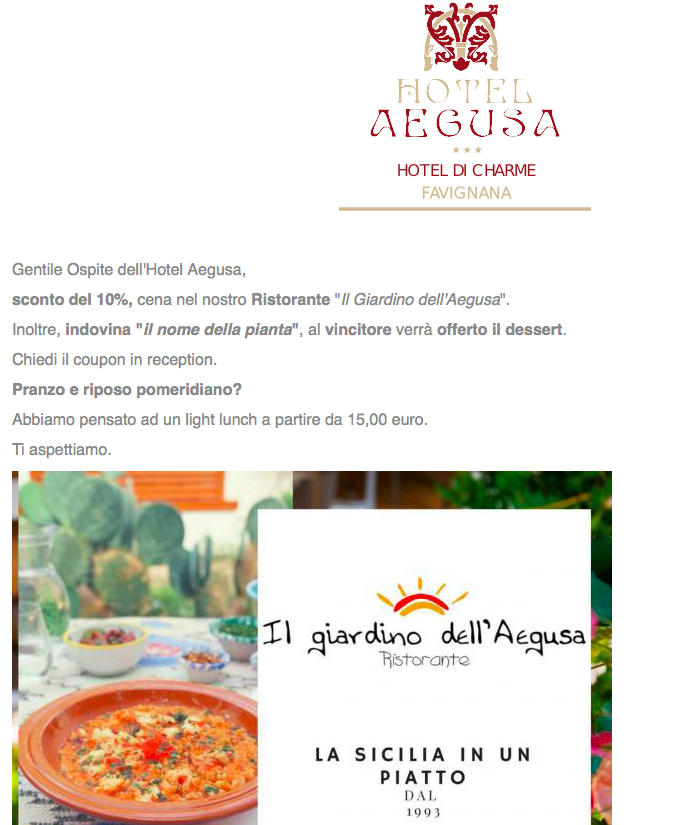 WiFiHotel's tweet image. #HighSeason in arrivo: metti le basi anche per la prossima!
Ecco 10 esempi reali di come utilizzare il #WiFi per fare #hotelmarketing, assicurarti #feedback positivi, fidelizzare gli ospiti e anche stupirli.
#Wifimarketing #Wifihotel #Hotelmanagement
buff.ly/2xuYU6X