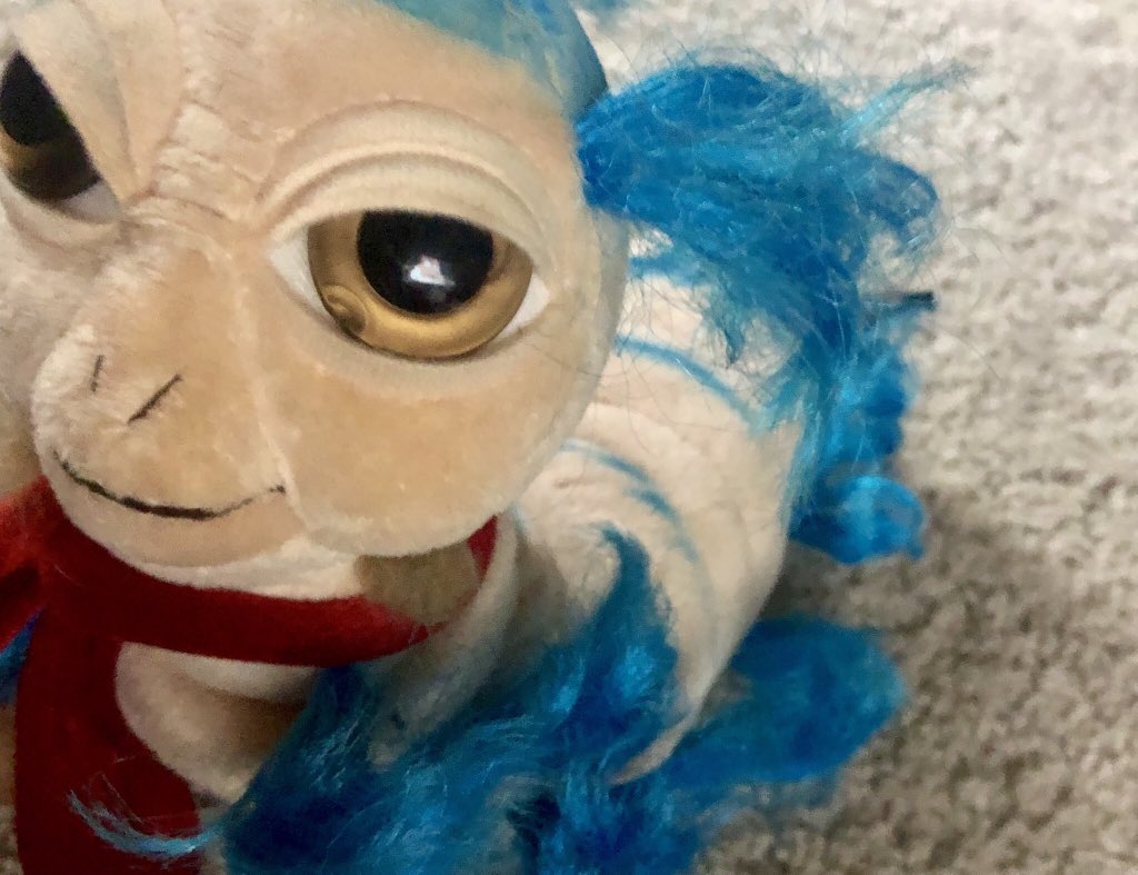 toy vault labyrinth firey plush, creature stuffed toy from jim henson's