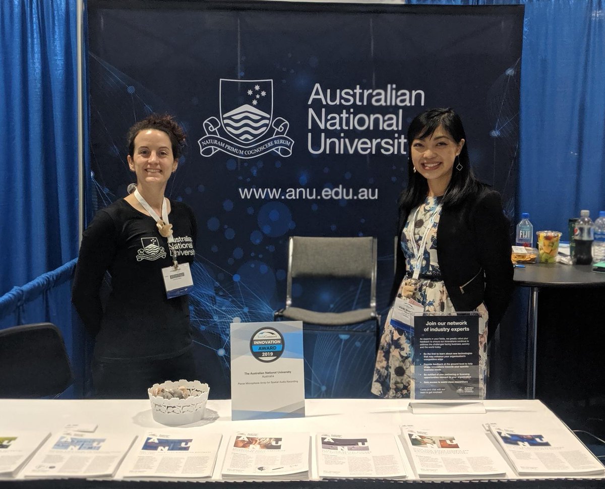 innovationANU's tweet image. The Innovation ANU team has had a great time showcasing some of the exciting new technologies from The Australian National University at #TechConnect19 in Boston. Learn more about these innovations: bit.ly/anulicensingop… #techconnectworld #innovation #research