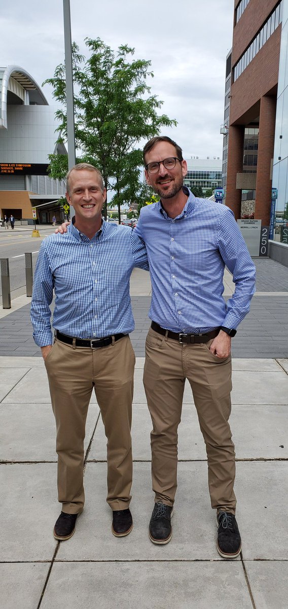 accordnetwork's tweet photo. Great minds dress alike!

Having a great time at #ActonU2019 with @peterkgreer and @ChadHayward (who is taking a brief break from sabbatical to be here!).

@HOPEtweets @ActonInstitute https://t.co/I5NwVrmC0b
