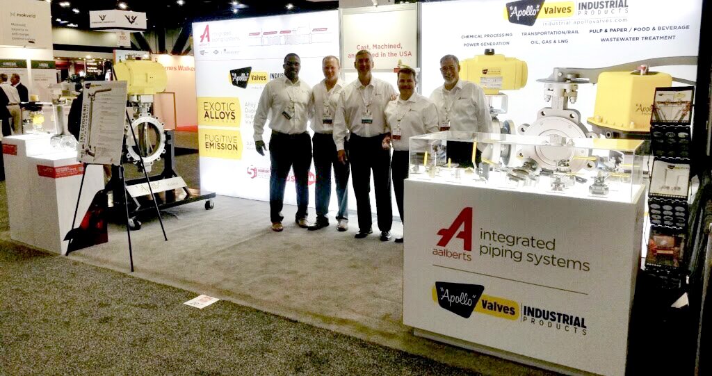 Are you at Valve World? Stop by booth 207 to meet our team! #ApolloValves #ValveWorld #VWAM2019