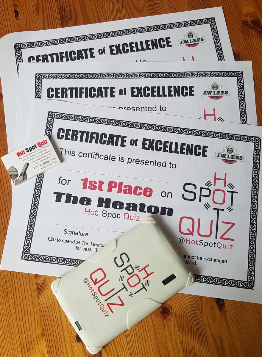 HotSpotQuiz's tweet photo. Join us on the @HotSpotQuiz #SmartphoneQuiz at @TheHeaton474 #WineWednesday
Win a £20 Food & Drink Voucher
Win a £10 Food & Drink Voucher
Win a £10 #BOGOF F & D Voucher
#FreeEntry #FreeNibbles #PYVR
#Heaton #Quiz #QuizPrizes #JWLees #Stockport 8pm Sta RT https://t.co/PGTQaKdAKz