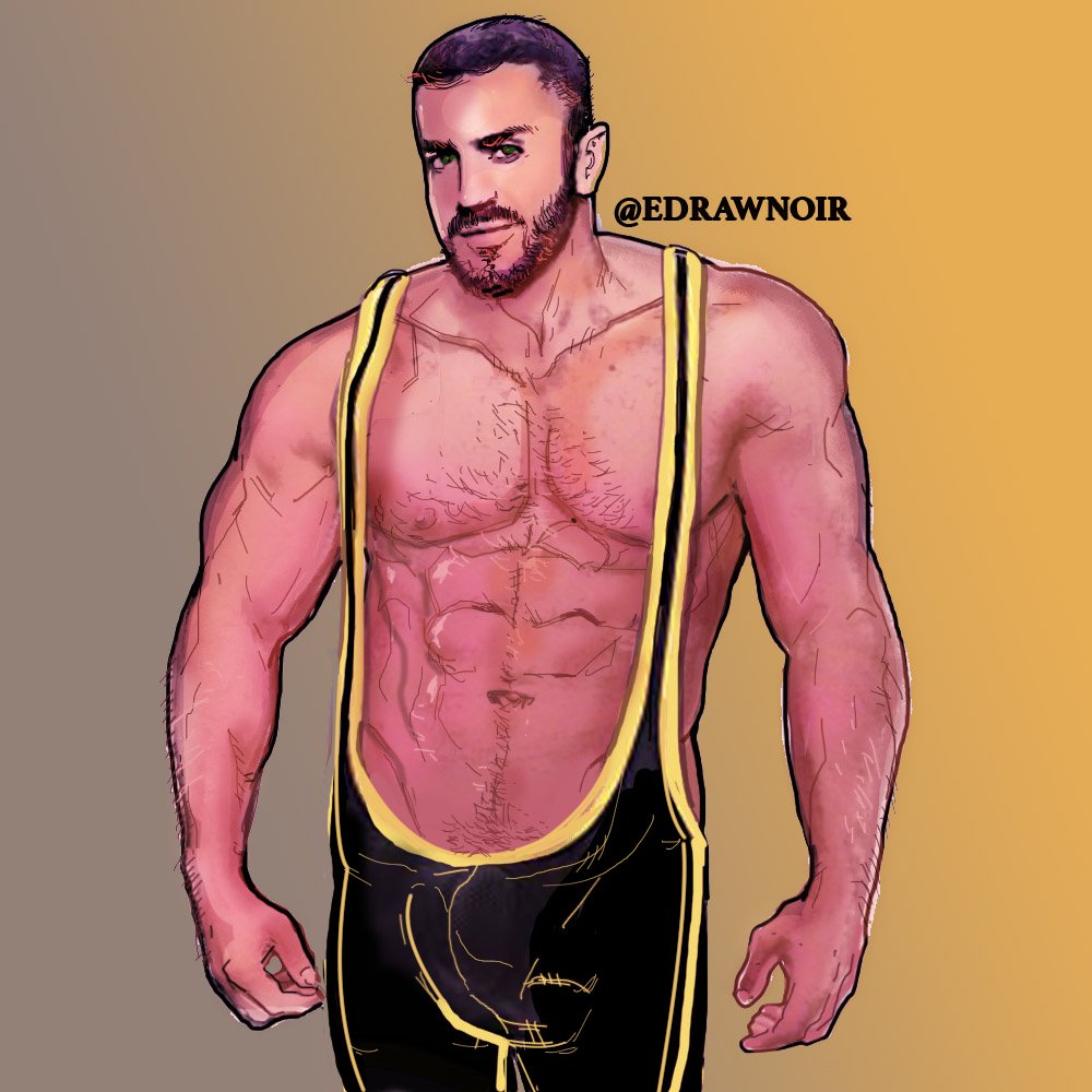 Edrawnoir's tweet photo. Portrait color drawing, I hope you like it!! @emirboscatto #emirboscatto #muscle #actorporn #gayporn #menatplay #musclebody #latinporn #musclechest #bigbulge #cuteman #beard #beardman #artistsontwitter @TomsFoundation @FalconStudiosPR @Raging_Stallion @BestFitMales https://t.co/BuJYVtM1S6