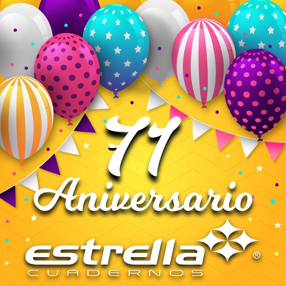 EN CUADERNOS ESTRELLA ESTAMOS DE FIESTA 🎊🎉

Agradecemos la confianza que nos han brindado a lo largo de estos 71 AÑOS ✨

¡Hemos crecido y aprendido contigo❤️!
Seguiremos a tu lado BRILLANDO ⭐️

#somoscuadernos #estamosdefiesta