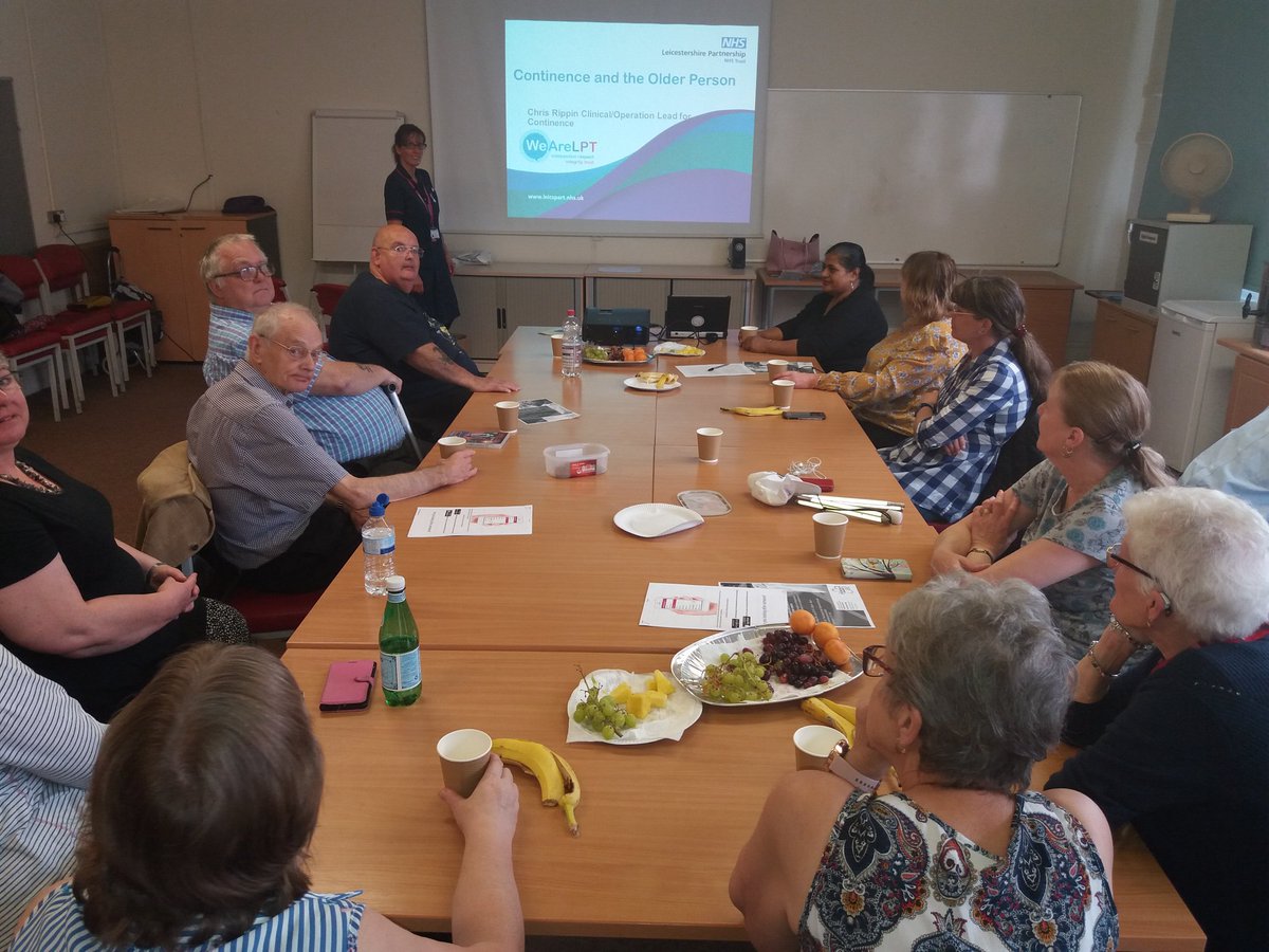 chris_rippin's tweet photo. Great teaching session with carers at Age UK Leicester. Also had a stand in their restaurant. #Continenceawarenessweekpromotingahealthybladderandbowel. https://t.co/jiAAUNAYlu