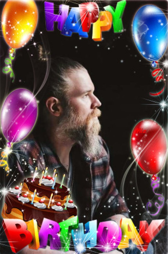 Happy Birthday to Ryan Hurst. and to Ryan Hurst\s beard called Beard.  is looking forward for  