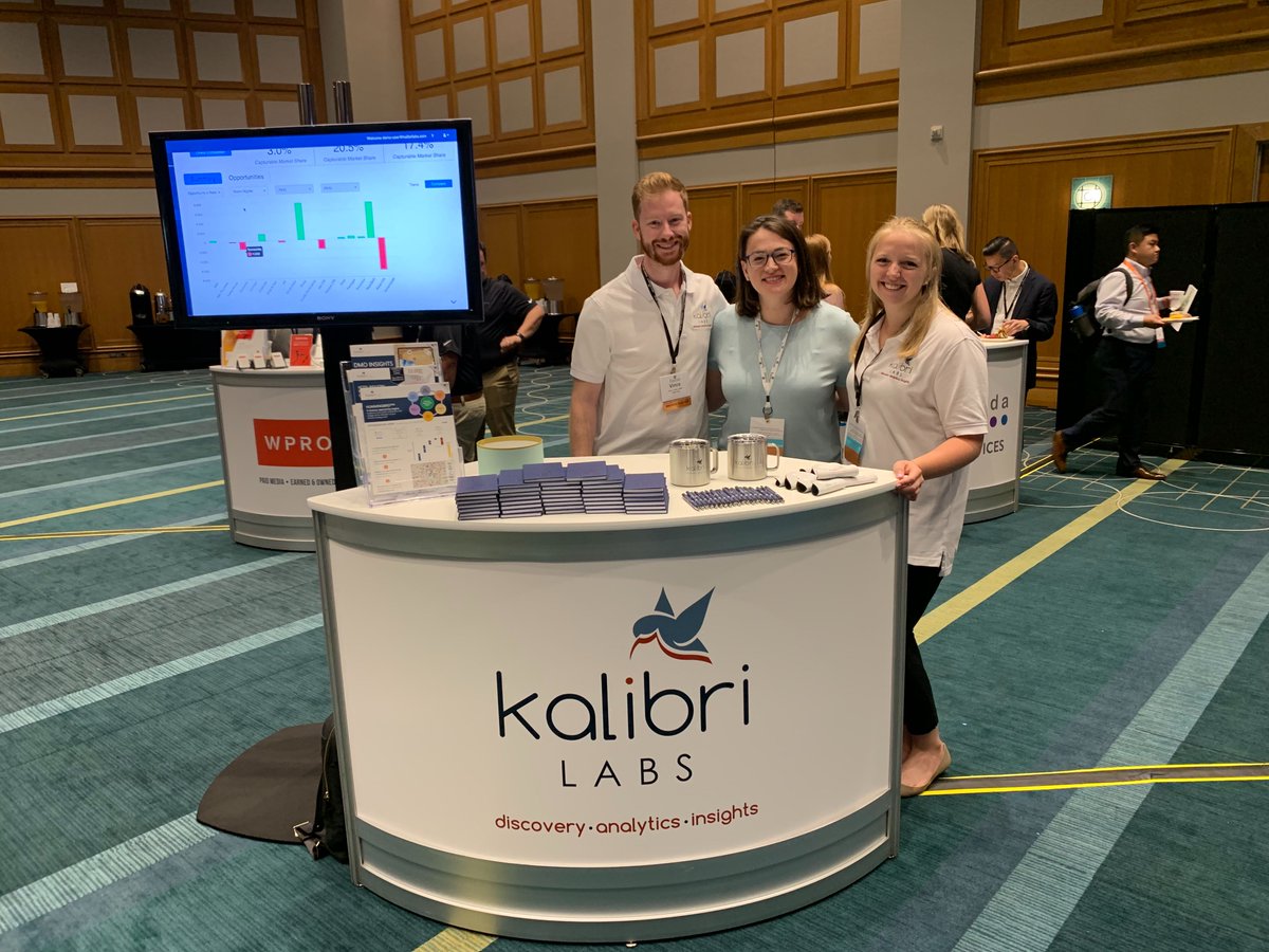 kalibrilabs's tweet photo. Don't forget to stop by @kalibrilabs booth 𝟮𝟯 at @HSMAI ROC today! @revparjen, Vince Cusma, and Sadie Garside are awaiting you! #HSMAIROC #HITEC2019 #RevenueStrategy #feelingoptimal https://t.co/wIYdJKGJHt https://t.co/TS2dvkfIE1