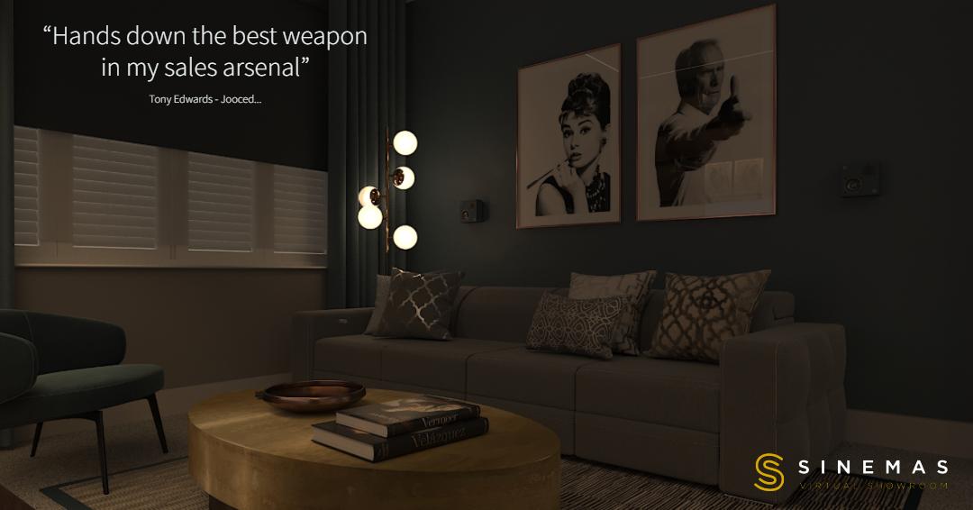"Hands down the best weapon in my sales arsenal" a great quote from Sinemas Virtual Showroom member @joocedcinema. If you run a home cinema company get in touch to see how we can help you change the way you sell cinemas. #vr #cinema #jooced #yournewfavouriteroom