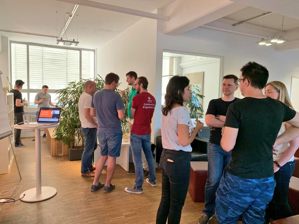 TechDivision's tweet image. Der 28. #Magento Stammtisch findet diesmal bei uns im Münchner Büro statt... Gleich geht's los mit dem Vortag von @_justus
#processmodelling #processPipelines