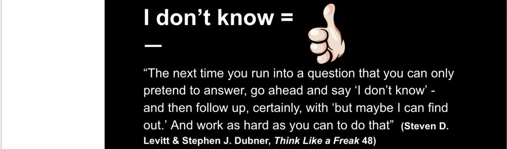 "The impulse to investigate can only be set free if you stop pretending to know answers that you don’t. Because the incentives to pretend are so strong, this may require some BRAVERY on your part.” surzynteaches.org/2019/06/19/emb…