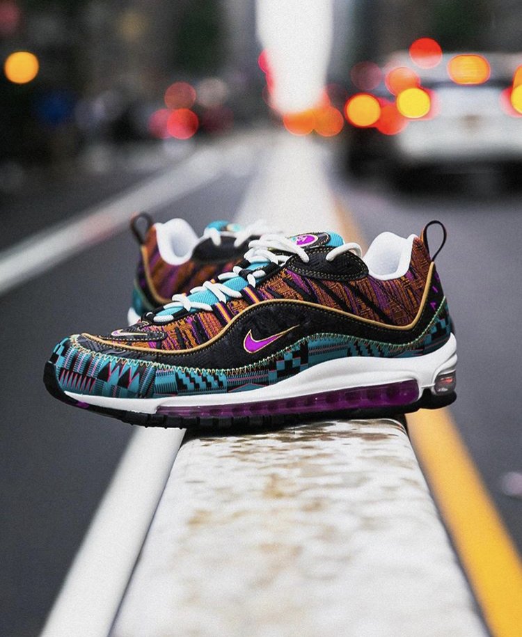 Rich heritage. The Nike Air Max 98 'BHM 