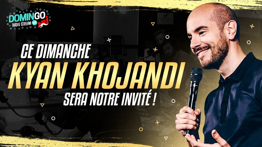 RDV Dimanche pour un invité exceptionnel... <a href="/kyank/">Kyan Khojandi</a> sera parmi nous ! 🔥