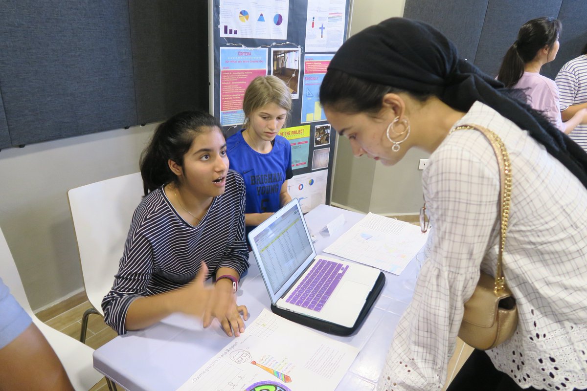 IICSCityBuilder's tweet photo. IICS City Builders present their next draft of the city as well as a variety of projects linked to the city to parents, students and members of our school community. #IICSLearning #CITS @clinty @IICS1911 https://t.co/VpIgG0QUaz