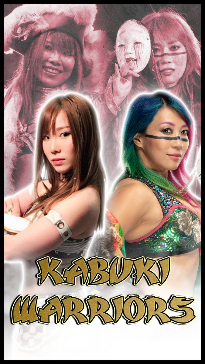 KairiSaneFans's tweet photo. If you love @KairiSaneWWE ⚓️💓
If you love @WWEAsuka 🤡💓

Please use my latest Kabuki Warriors smartphone wallpapers &amp; celebrate these incredibly special women.

Kairi &amp; Asuka are always my Champions.

#KabukiWarriors #KairiMania #KairiSane #AsukaCity #EmpressOfTomorrow #SDLive https://t.co/SMBWzBNvEt