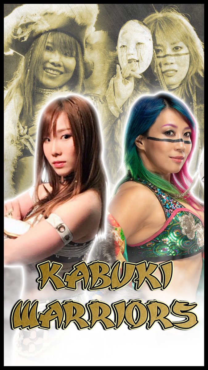 KairiSaneFans's tweet photo. If you love @KairiSaneWWE ⚓️💓
If you love @WWEAsuka 🤡💓

Please use my latest Kabuki Warriors smartphone wallpapers &amp; celebrate these incredibly special women.

Kairi &amp; Asuka are always my Champions.

#KabukiWarriors #KairiMania #KairiSane #AsukaCity #EmpressOfTomorrow #SDLive https://t.co/SMBWzBNvEt